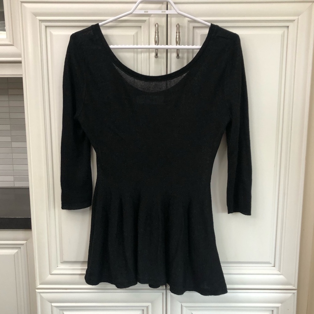 Zara Knit women’s sparkly lightweight sweater
